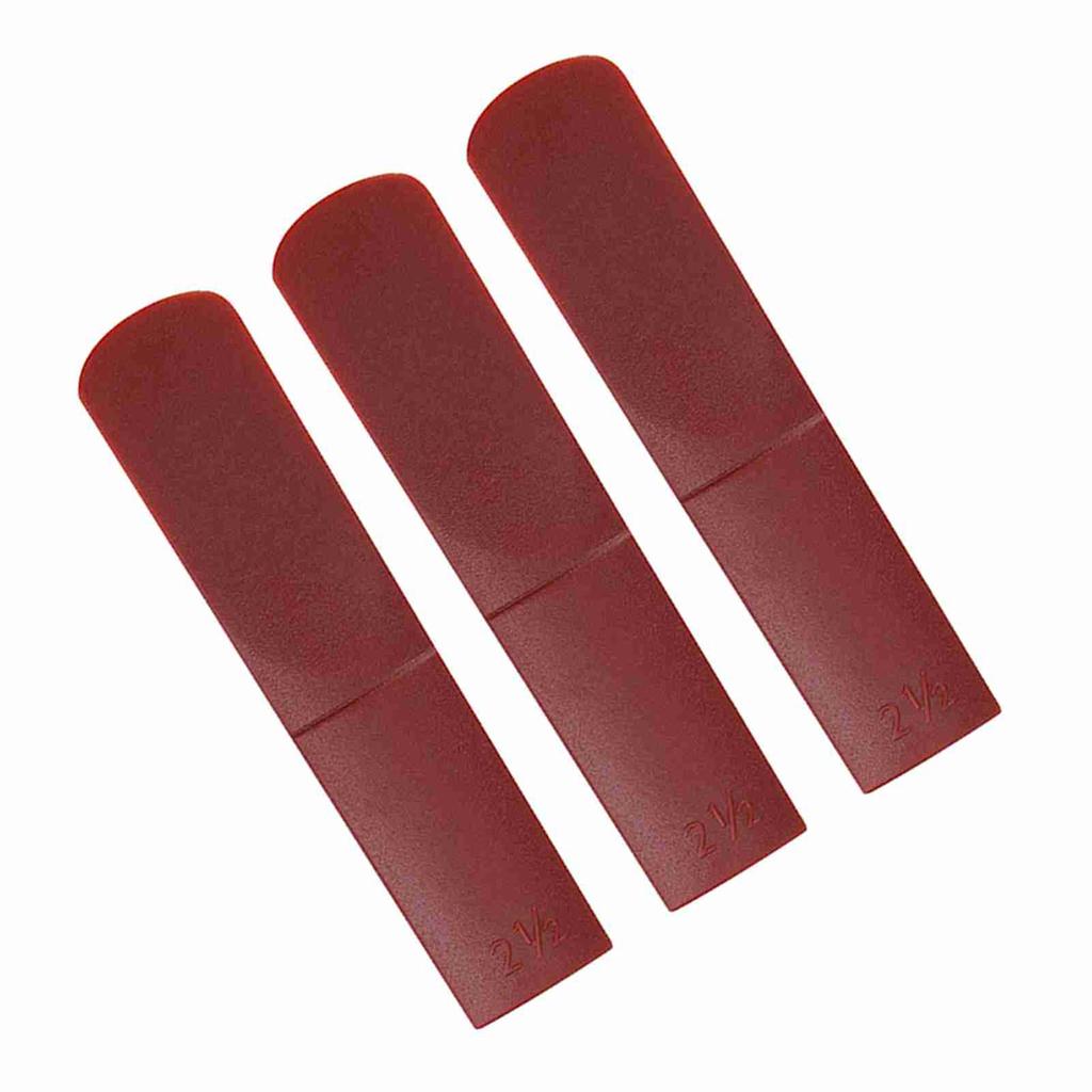 3шт смоляные трости для мундштука альт-саксофона 2,5 детали для ремонта трости аксессуар красный