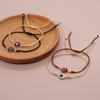 Pulseras Lucky Red Rope Greek Eye Fortune Bracelet Personality Demon Eye Bracelet Girls
