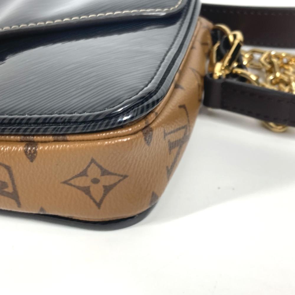 Louis Vuitton M54990 Shiny Epi Monogram Reverse Pochette-MetisMINI 3WAY Hand Bag
