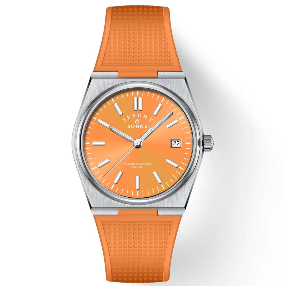 Новые поступления 2024, мужские часы из нержавеющей стали с сапфиром, классические кварцевые мужские часы Relogio Masculino, 100 м, водонепроницаемые