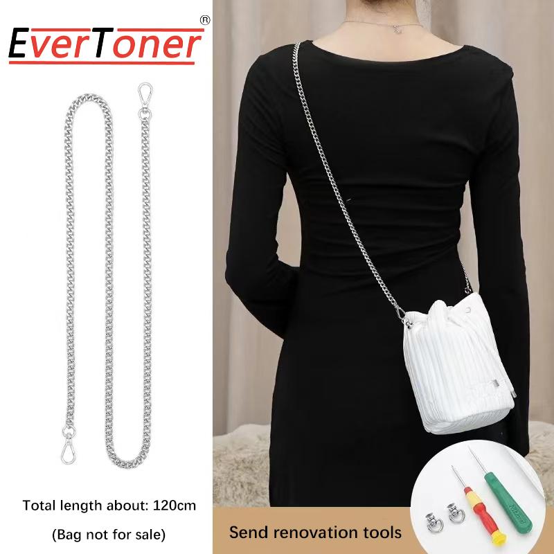 EverToner Жемчужная Цепочка для Сумки Ремень через Плечо Шнурок Удлинитель Аксессуары для DIY Жемчужный Ремень для Сумки Запасные Аксессуары