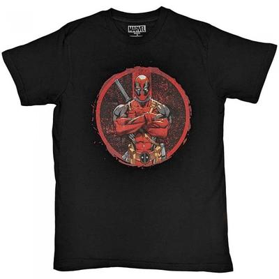 Deadpool Футболка унисекс со скрещенными руками для взрослых