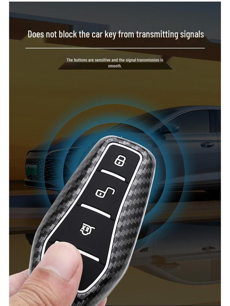 Чехол для ключей для моделей BYD Qin Plus, Song Plus, Han EV, Yuan UP 06, Tang DMi 2025 года