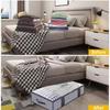 2PCS Household Bed Bottom Storage Box Collapsible Non-Woven Clothing Quilt Toy Blanket Storage Box Storage Bag