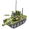 336 шт., военные 85, основные боевые танки, строительные блоки, WW2, армейские солдатские фигурки, кирпичи, развивающие игрушки для детей, подарок для мальчиков