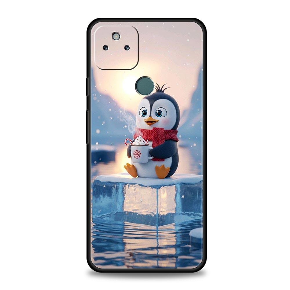 Роскошный Чехол-Бампер Pudgy Penguins Art для Google Pixel 10 9 8 7 6 9A 8A 7A 6A Pro Ударопрочный Мягкий ТПУ 9 Pro XL Чехол Capas