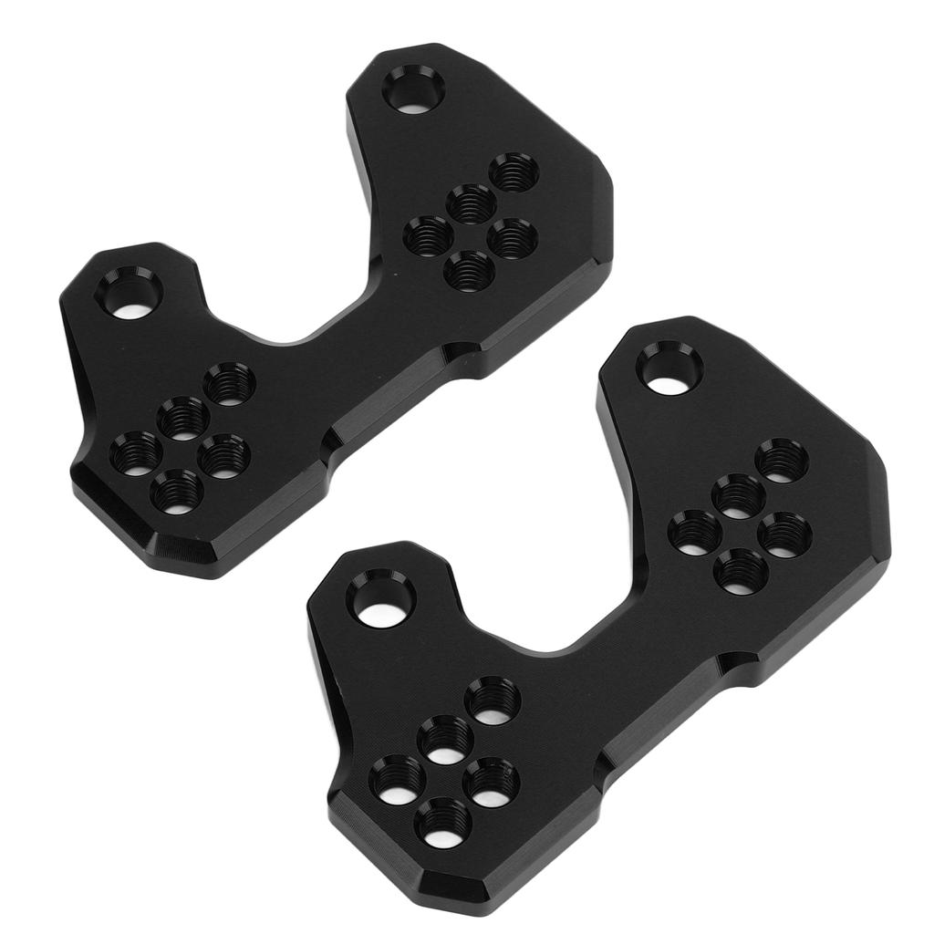 2pcs Passenger Footpad Back Bracket CNC Aluminium Alloy Replacement for YZF R3 MT25 MT03