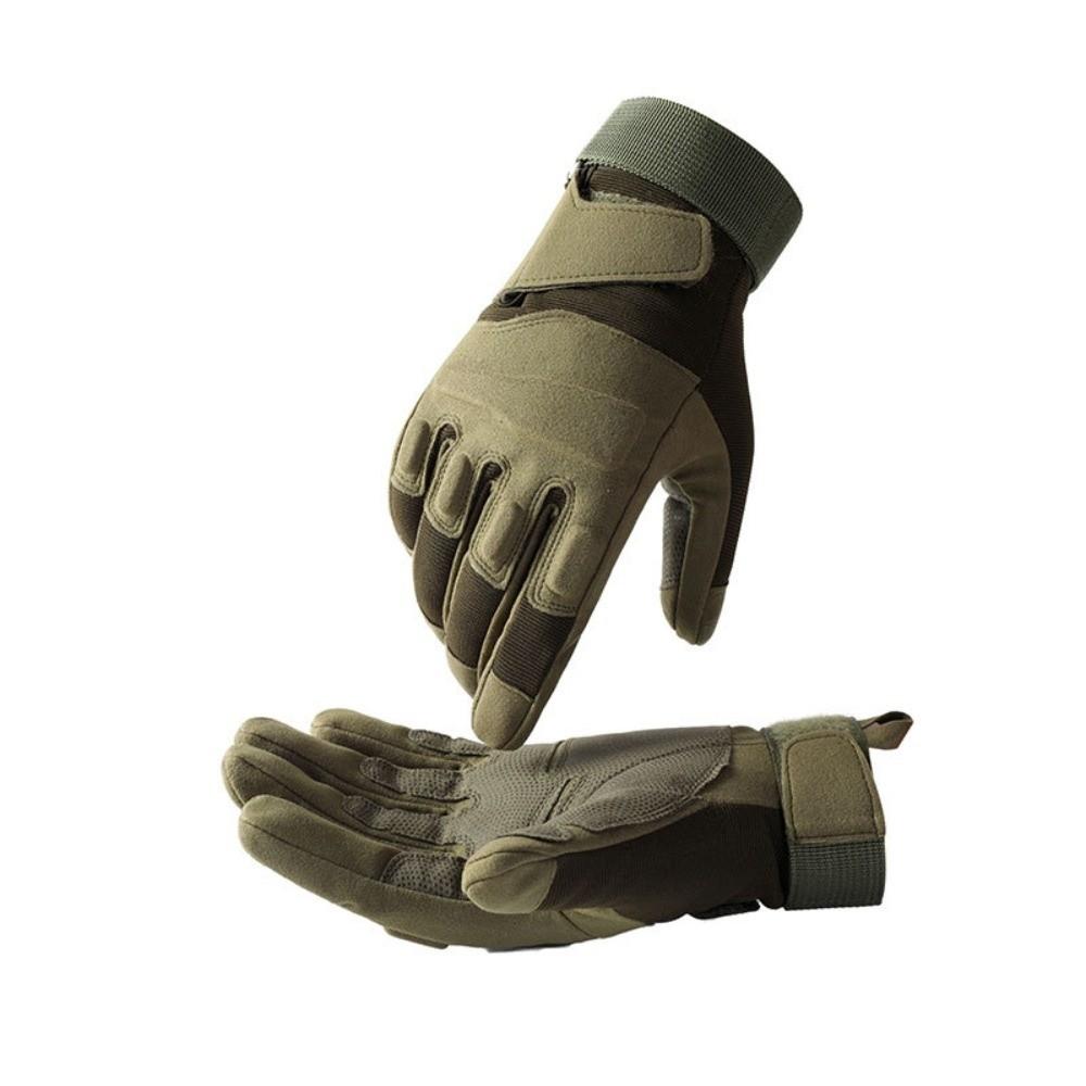 Protective Full Finger Gloves Anti Slip Outdoor Sports Gloves Durable Cycling Gloves Rock Climbing