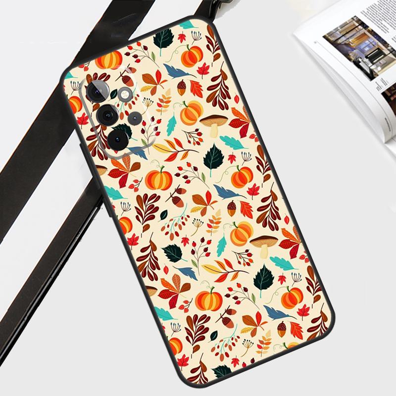 Осенние тыквы Чехол для Samsung Galaxy A06 A56 A36 A26 A16 A54 A34 A14 A12 A22 A32 A52 A13 A53 A15 A35 A55