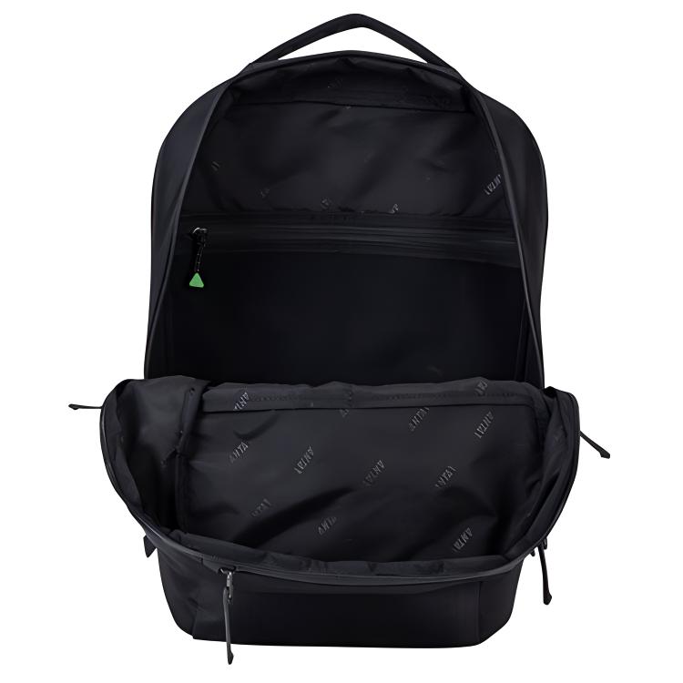 New Anta Variety Training Collection Recycled Nylon Backpack Regular Unisex Black 192437162-1