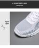 Jin Shi Yuan | Мужские беговые кроссовки Flyknit - Большой размер, Дышащие, Легкие, Удобные мокасины