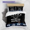 Briar University Hockey Team Back Jersey Print 3 Pieces Duvet Cover Set Sports Romance Bedding Bedroom Home Decor Without Pillow Core