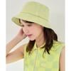 Jun & Rope Bucket Hat Checkerboard Jacquard Bucket Hat for Women ERU15150 Black Maine (01)