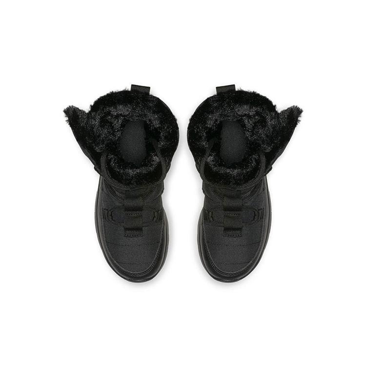 Nike Кроссовки для бега Venture, нескользящие, с амортизацией, термо, высокие, для детей 3-7 лет, Черные, AQ9494-001