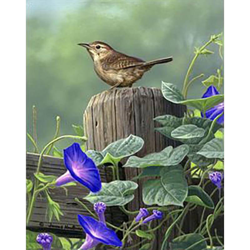 DIY 5D Diamond Painting Full Drill Round Animal Bird Diamond Embroidery Cross Stitch Mosaic Kit Wall Art Gift Home Decor