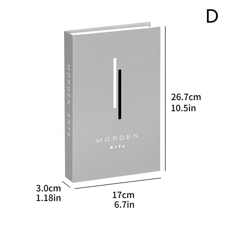 Модные художественные поддельные книги для украшения, скандинавский простой стиль, декоративная книга для гостиной, книги-симуляторы, домашний декор