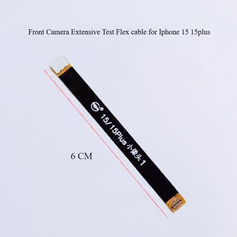 Test Front Camera Tester Extension Extend Flex Cable For iPhone 15 plus 15 pro 15 pro max
