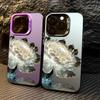 Роскошный защитный чехол Lotus Flower Anti-Drop для iPhone 16 Pro Max 15 14 13 12 11 Pro XR XS X 7 8 Plus с защитным покрытием для объектива