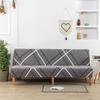New Style Folding Sofa Bed Cover Sofa Covers Spandex Stretchdouble Seat Cover Slipcovers for Living Room Geometric Print