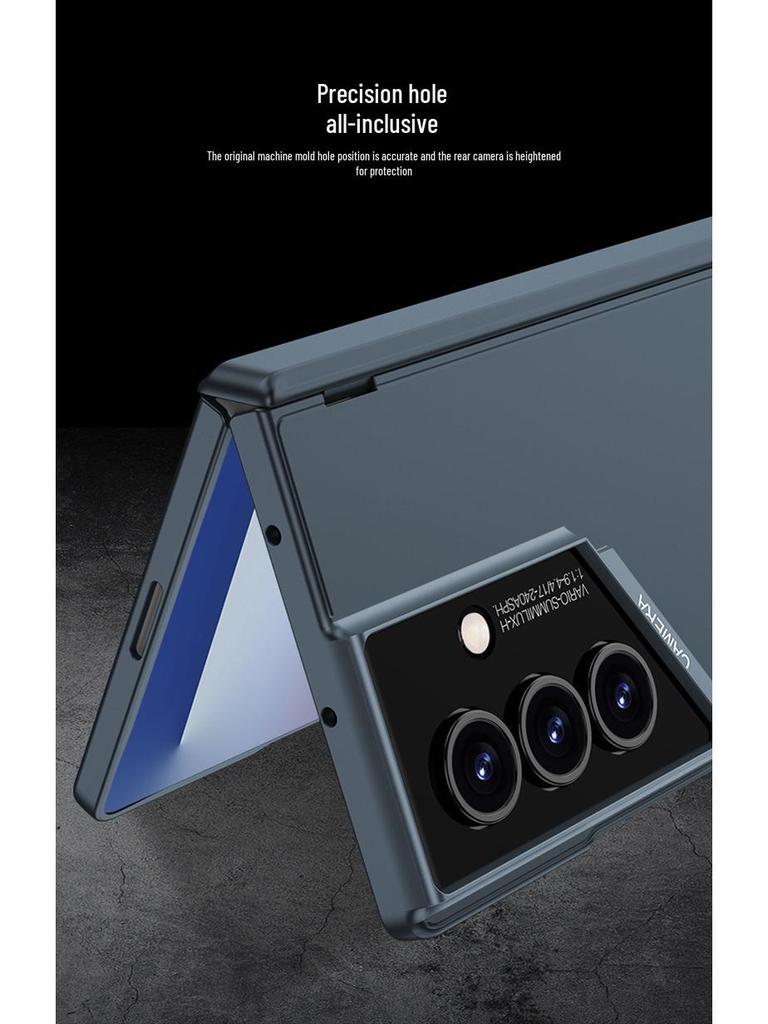 Samsung Z Fold7 Ультратонкий Чехол-Крышка с Магнитным Шарниром Raptor со Встроенной Пленкой