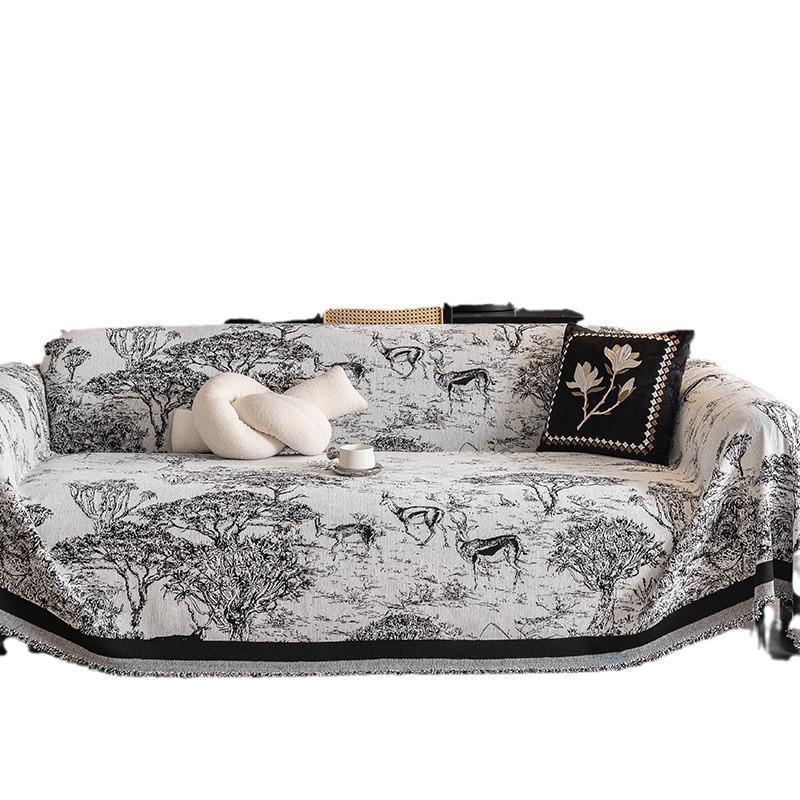 High-Grade Chenille Sofa Towel Four Seasons Universal Sofa Cover Cloth Full Covered Sofa Cover Sofa Cover