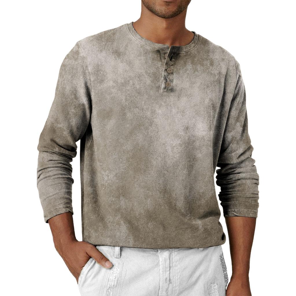 Мужская свободная повседневная толстовка с длинными рукавами, лацканами и застежкой-молнией