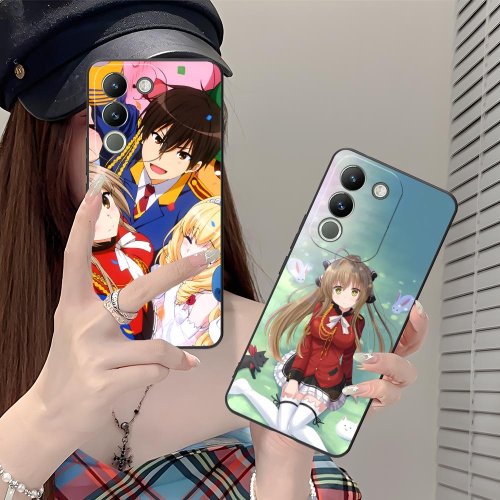 Чехол для телефона Amagi Brilliant Park для VIVO V60 V50 V40 V30 V29 V27 V25 V23 Pro Lite 5G Цветной Печатный Чехол Роскошный Чехол Красивый