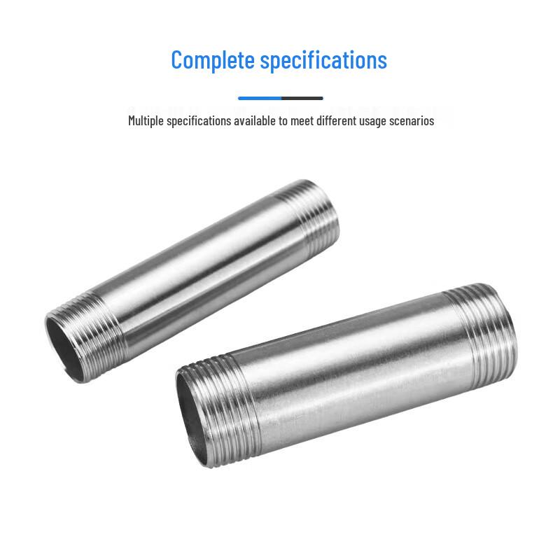 Stainless Steel Threaded Straight Pipe Nipple DN50