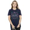 AC/DC Womens/Ladies Christmas Circle Cotton Boyfriend T-Shirt