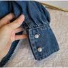 Women's Denim Shirt Loose Double Pocket Long Sleeved Versatile Casual Coat Shirt Women Fashion Jean Jackets Spring Autumn Trend 2025