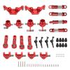 Aluminum Alloy RC Car Upgrade Parts Kit Shock Absorbers CVD Drive Shaft Front Rear Steering Cup for WLtoys K969 1 28 RC