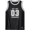 Новые майки MLB SS24 New York Yankees Женские Черные 3FTKV0443-50BKS