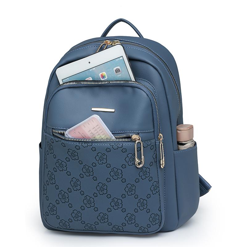 Рюкзак большой вместимости ПУ женский дорожный рюкзак