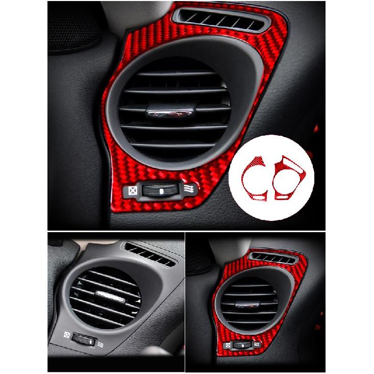 Для LEXUS IS250 300 350 2006-2012 автомобильные аксессуары интерьер из углеродного волокна Start Circle TRC Switch Wait красные наклейки