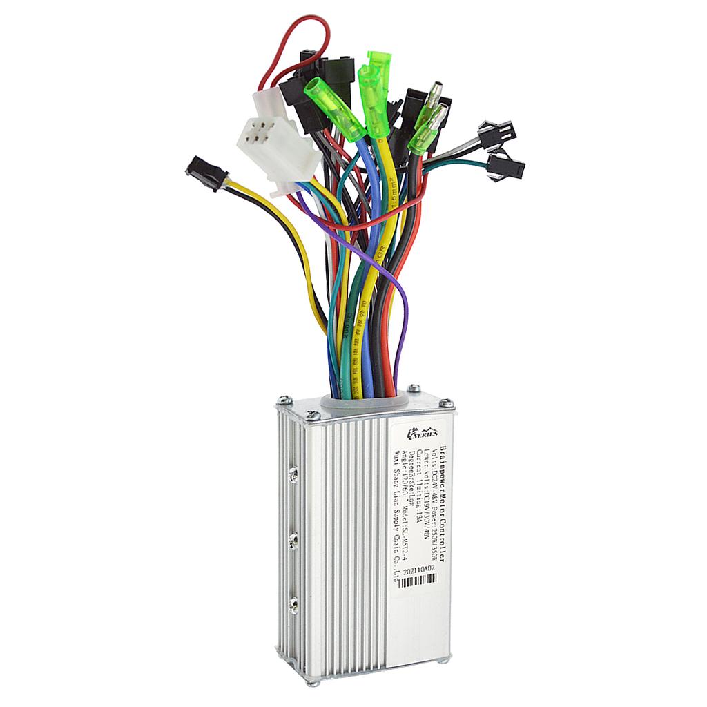 Контроллер двигателя электросамоката из алюминиевого сплава Интеллектуальный контроллер бесщеточного двигателя + ЖК-дисплей электросамоката