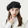 Elegant Beanie Retro Vintage Felt Berets Beret Hat Flat Cap Hat Beret Cap
