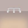 Carbon ceiling lamp 3L white