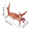 Japanese Creative Cute Crab Pen Holder Weightlifting Crabs Pen Holder Stand Bracket Storage Pen Rack School Office Home Store Accessories
