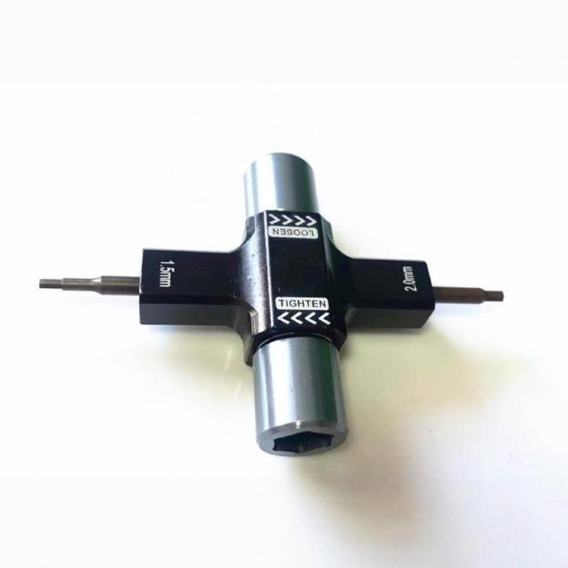 1Pcs Rc Fpv Racing Drone M5 Screw Nut Wrench With Built In One Way Bearing Screwdriver Release Propeller Motor Tool