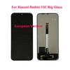 Полная сборка LCD-экрана и дигитайзера Для Redmi 15C Большое стекло Европейская версия БЕЗ рамки