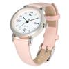 [Fieldwork] Women's Watch Analog Leather Strap Pink Pick PP014-2