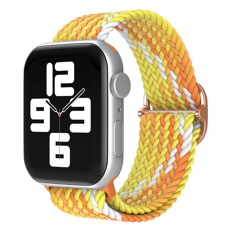 Плетеная петля Solo для Apple Watch Band 44 мм, 40 мм, 45 мм, 41 мм, 49 мм, 42 мм, 38 мм, эластичный браслет IWatch Series 7, 3 SE, 6, 8, ультра-ремешок для ремешка для наручных часов