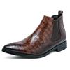 Retro Men Chelsea Boots Fashion Comfortable Ankle Boots For Men Shoes