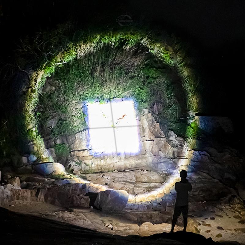 Супер XHP120 Мощный светодиодный фонарик Мощный фонарик Перезаряжаемый фонарик 18650 Usb Лампа для кемпинга