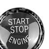 Car Styling Engine Start Stop Button Sticker Protector ABS Carbon Fiber Protective Cover Rings for BMW E90 E92 E93 320i Z4 E89