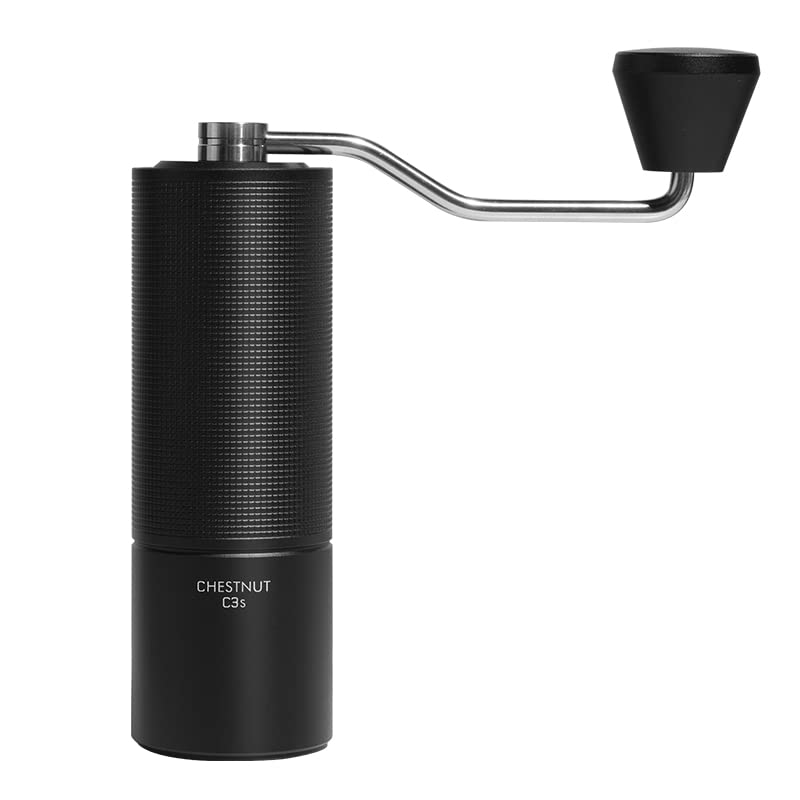 TIMEMORE C3S Manual Coffee Grinder with S2C660 25g Stainless Steel Aluminum Grind Easy Uniform Grinding All-Metal Burr, Capacity, Burr, Body, 36-Step