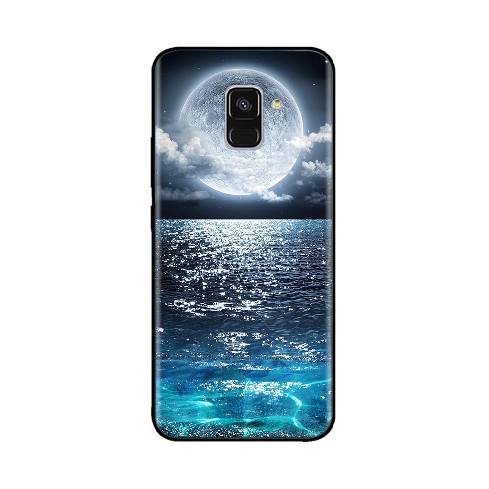 Чехол для Samsung Galaxy A8 2018 Мягкий ТПУ Задняя крышка телефона Для Samsung A8 Plus 2018 A730 Чехол GalaxyA8 A 8 Силиконовый бампер Coque