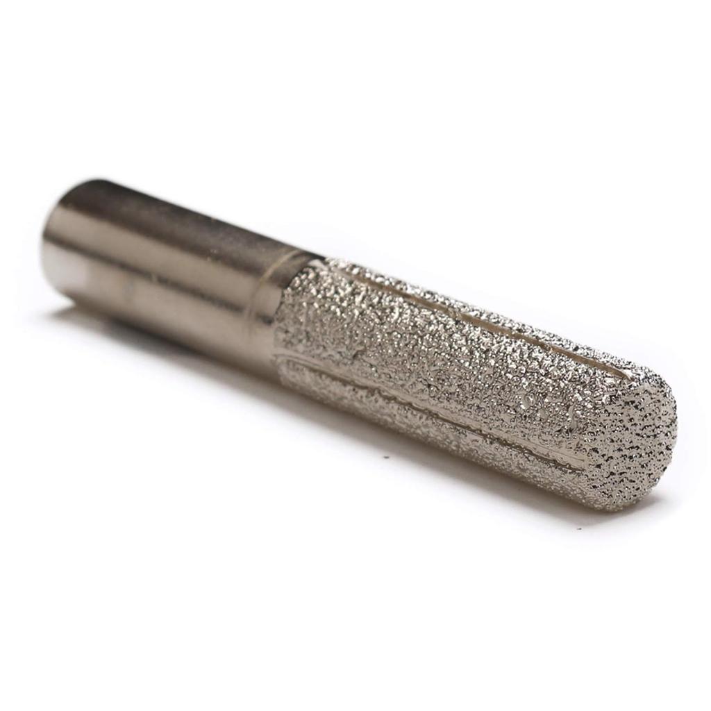 JINGLING 13,3 мм Цилиндрическая алмазная фреза Цилиндрический профильный круг Паяный хвостовик 1/2" Инструменты для камня