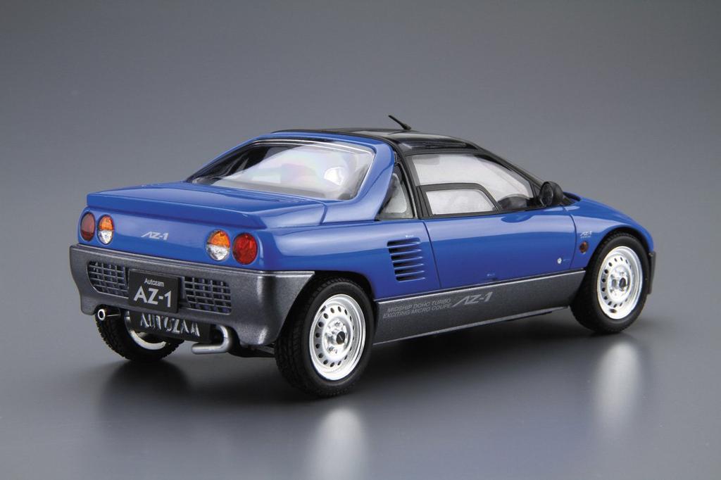 Aoshima Bunka Kyozai Серия моделей автомобилей 38 Mazda PG6SA 1992 Пластиковый модельный набор ООО. 1/24 Нет. AZ-1