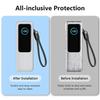 External Battery Protective Shell Silicone Portable Power Bank Protective Case Comfortable Grip Power Bank Cover